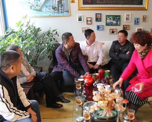 黑龍江商會（huì）到我公司參觀與考察